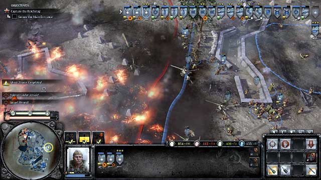 Use the airborne support and the ML -20 - Mission 14 - Reichstag - The Campaign Mode - Company of Heroes 2 - Game Guide and Walkthrough