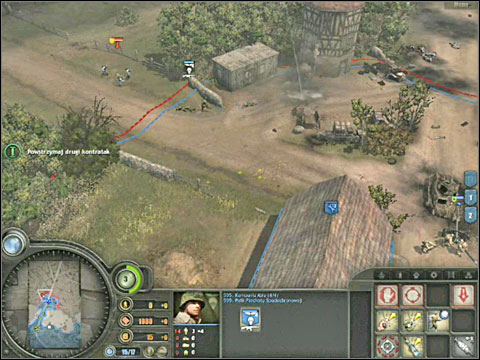 After the second wave ends, you will receive another task - yes, you have to repel another counterattack - Campaign 