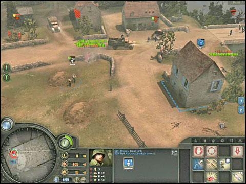 Once you get rid of the enemies, the American paratroopers will show up, saying that more German forces are coming in - Campaign 