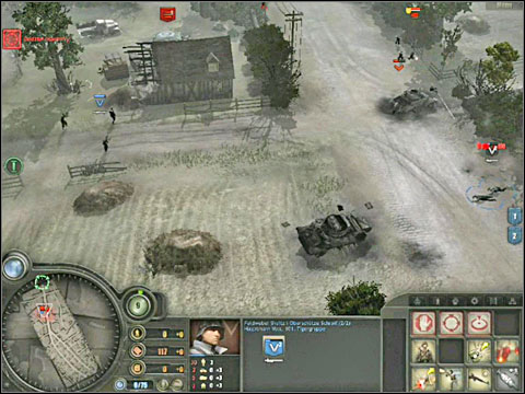 Head north with both teams, while staying on the left side of the main road - Campaign