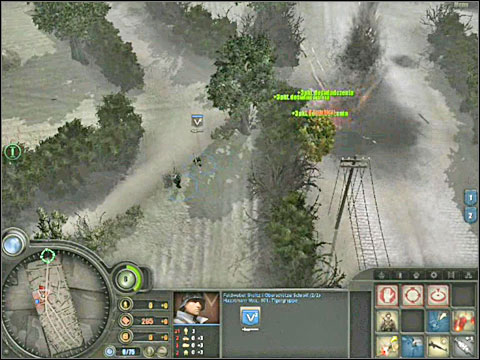 On the next field you will bump into a machinegun and mortar posts - Campaign