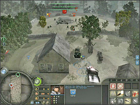 Remember that you can eliminate the enemy machinegun or mortar posts by throwing explosives at them, from behind a cover - Campaign