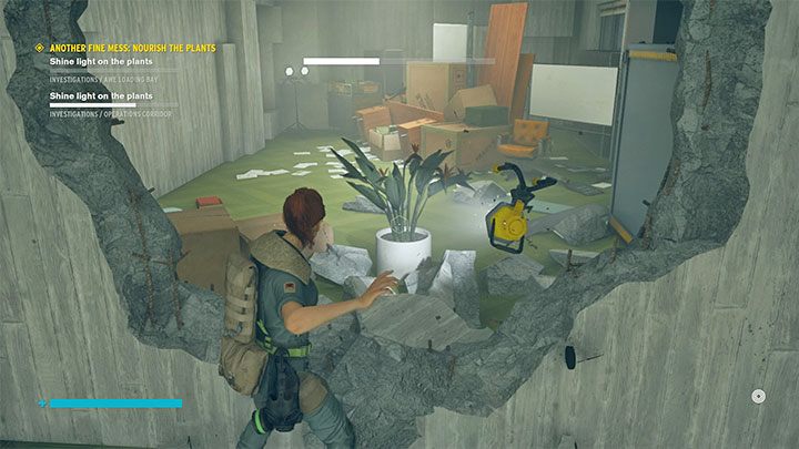 You may have trouble finding one of the plants located in the Abandoned Offices - Control AWE: Another Fine Mess Nourish the Plants walkthrough - Side quests & optional missions - Control Guide