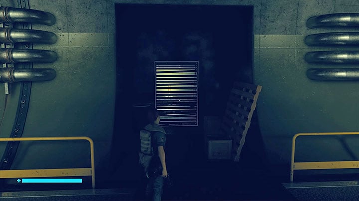 In the Loading Bay Vents location, look for the grate which you will pass along the way (as shown in the picture) - Control AWE: Another Fine Mess Clear the Mold walkthrough - Side quests & optional missions - Control Guide