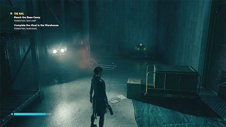 The ID lies on the floor of the newly discovered elevator room - Control The Foundation: Popes Collection - walkthrough - Side quests - Control Guide