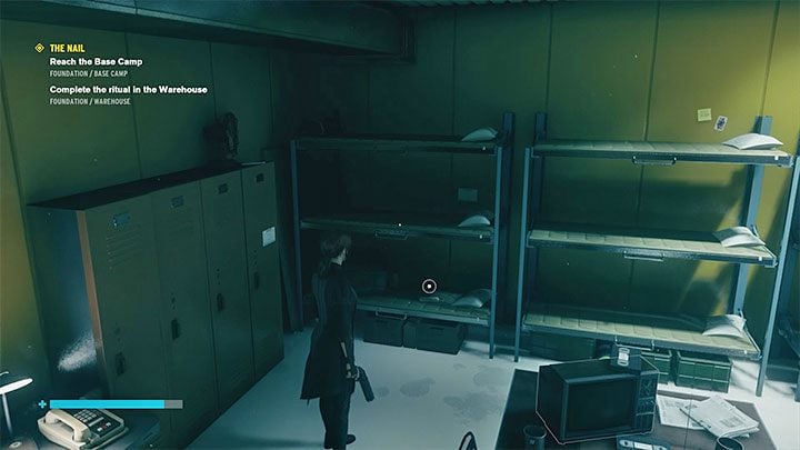 The second identifier is in one of the yellow buildings on the lowest level of the location with the tower - Control The Foundation: Popes Collection - walkthrough - Side quests - Control Guide