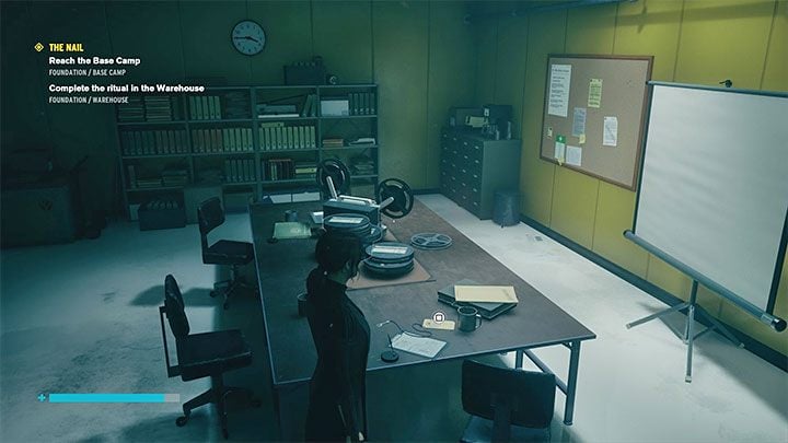 The ID is on a large table - Control The Foundation: Popes Collection - walkthrough - Side quests - Control Guide