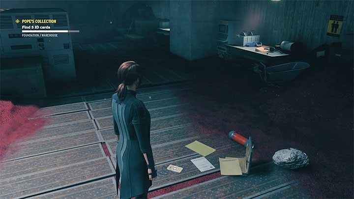 The ID is on the ground - Control The Foundation: Popes Collection - walkthrough - Side quests - Control Guide
