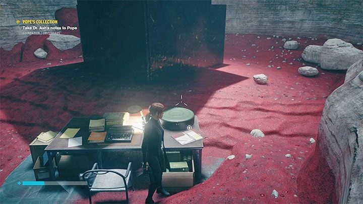 Northmoor: Final Warning - the document is in an area with a smaller version of the nail located on Level 0 of the Tower - Basement Lab - Control The Foundation: Collectibles, Secrets - Secrets - Control Guide