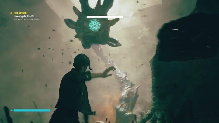 After going through the cave, you have to jump into another pit - Control: Mold-1 - boss, how to defeat? - Bosses - Control Guide