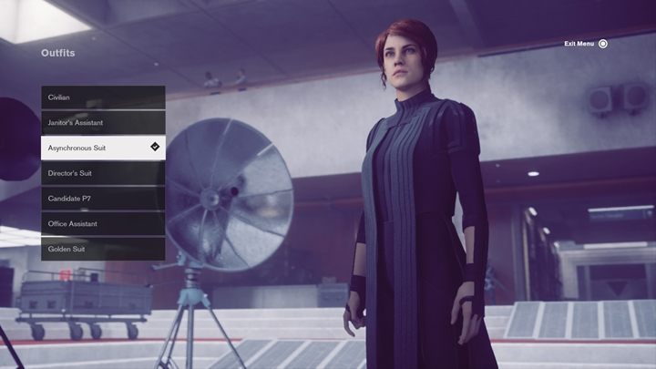 Description: this Suit can be found in the Synchronicity Lab room - Control: Costumes to unlock - list - Secrets - Control Guide