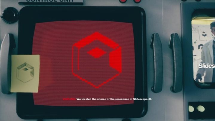 Take the checkpoint in the Dimensional Research - Control: Polaris - walkthrough - Main Quests - Control Guide
