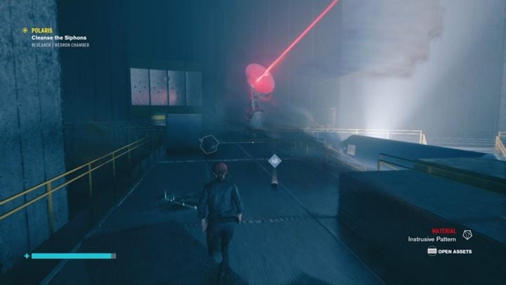 Go to the big door and remove the screws from them - Control: Polaris - walkthrough - Main Quests - Control Guide