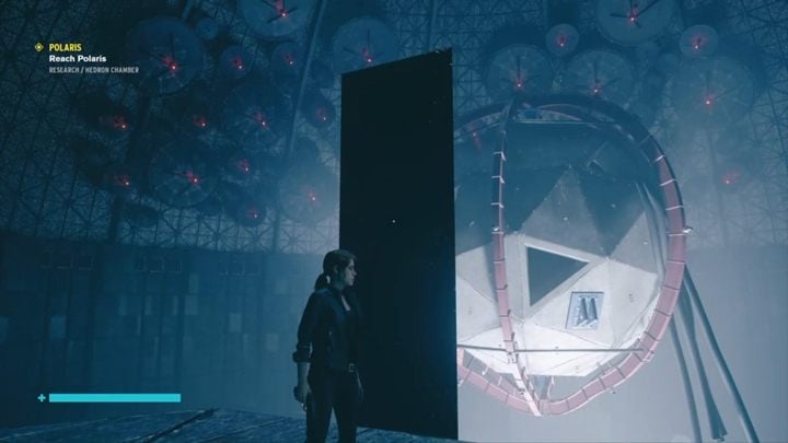 When you beat enemies, jump up all the way to Polaris - Control: Polaris - walkthrough - Main Quests - Control Guide
