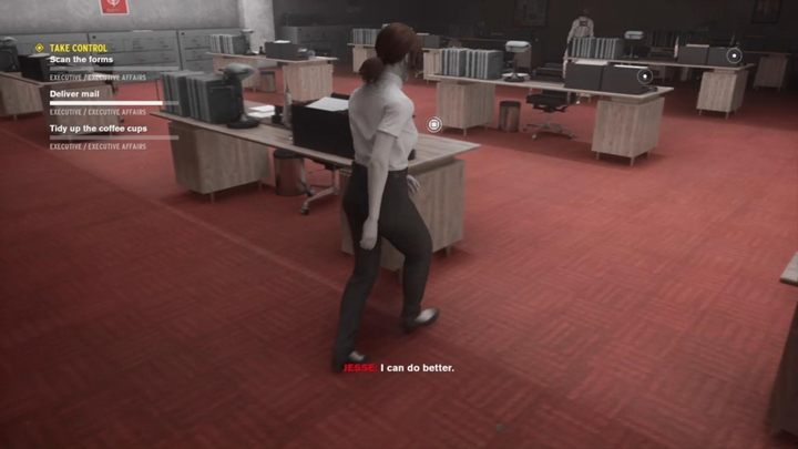 You hit the office in an alternative ( - Control: Take Control - walkthrough - Main Quests - Control Guide