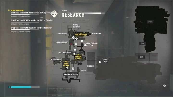 2 - Control: Removing mold - walkthrough - Side Quests - Control Guide