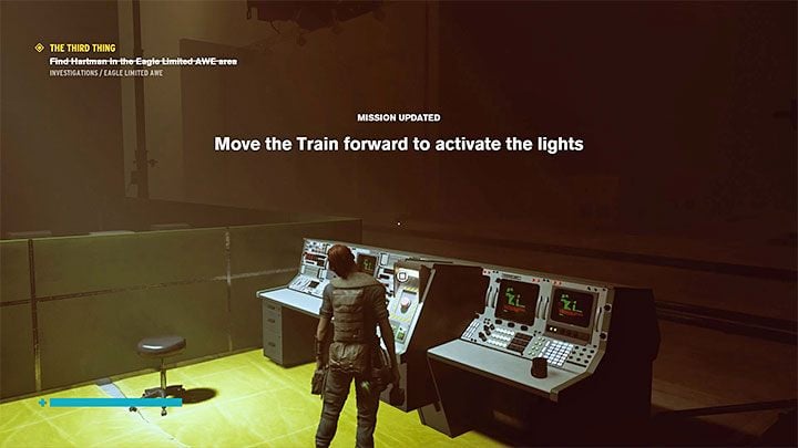 Press the button and wait for the gate to open - Control AWE: The Third Thing - Eagle Limited walkthrough - Walkthrough - Control Guide