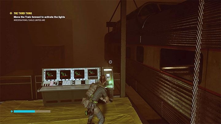Press the second button and repeat the entire scheme, so you can reach the illuminated enemy platform on the opposite side of the room - Control AWE: The Third Thing - Eagle Limited walkthrough - Walkthrough - Control Guide