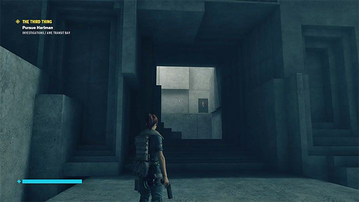 Find a large gap in the northern part of the hall leading to the Shifted Passage - Control AWE: The Third Thing - Eagle Limited walkthrough - Walkthrough - Control Guide