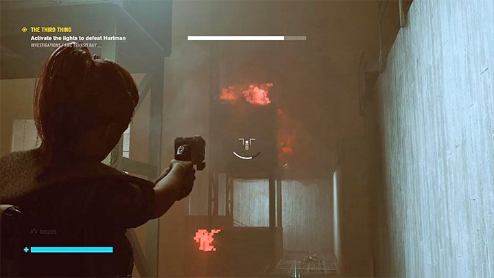 This is the second environmental puzzle available in this wing of the investigations sector, and it is more challenging than the previous one - Control AWE: The Third Thing - Eagle Limited walkthrough - Walkthrough - Control Guide