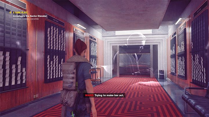 Move to Central Executive in the Executive sector - Control AWE: A Dark Place walkthrough - Walkthrough - Control Guide