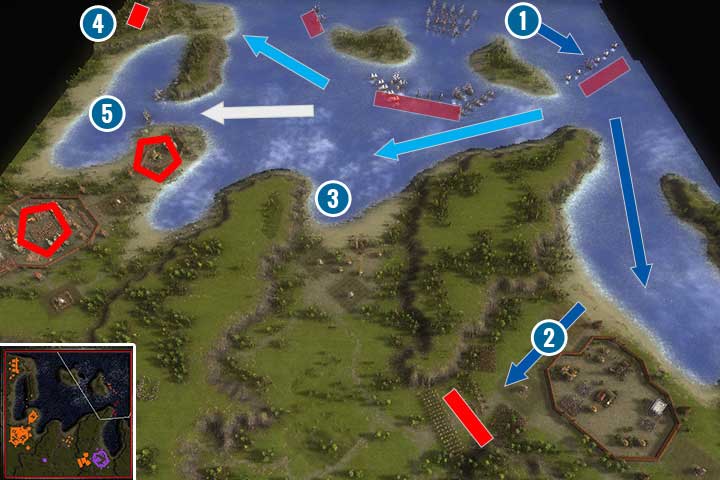 This mission is focused mostly on naval battles, but you will also participate in at least two land skirmishes - Helping Messina | Dawn of the French Fleet Campaign - Dawn of the French Fleet Campaign - Cossacks 3 Game Guide