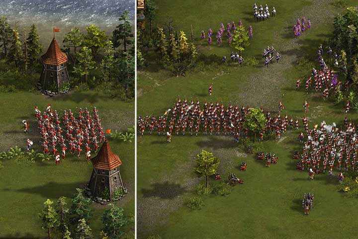 Before you proceed with your plans, place one unit near the towers in the south - The Holy League | Generalissmus Campaign - Generalissmus Campaign - Cossacks 3 Game Guide