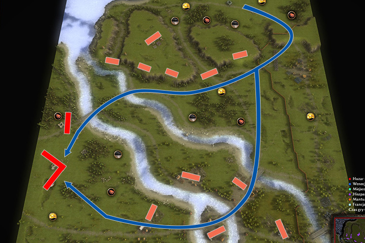 Now you are only waiting for the Prussian reinforcements - Conquest of Italy | Generalissmus Campaign - Generalissmus Campaign - Cossacks 3 Game Guide
