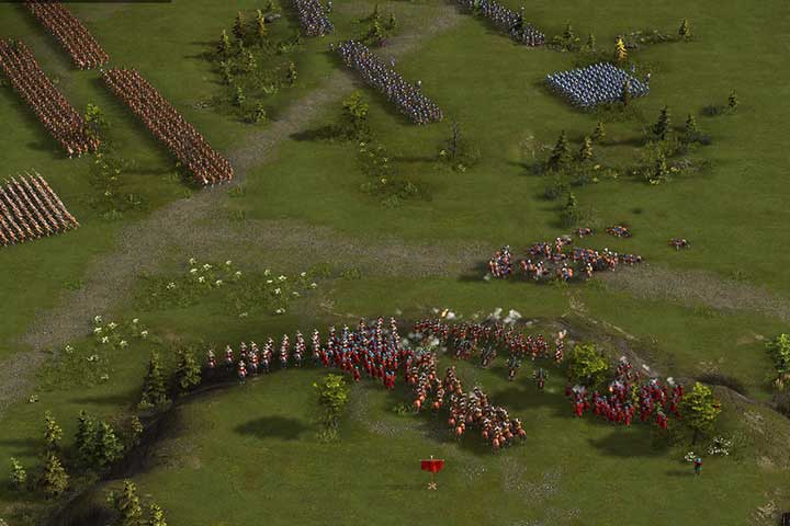 Have musketeers take positions near the edge of the hill - Battle of Newburry | Roundheads versus Cavaliers Campaign - Roundheads versus Cavaliers Campaign - Cossacks 3 Game Guide