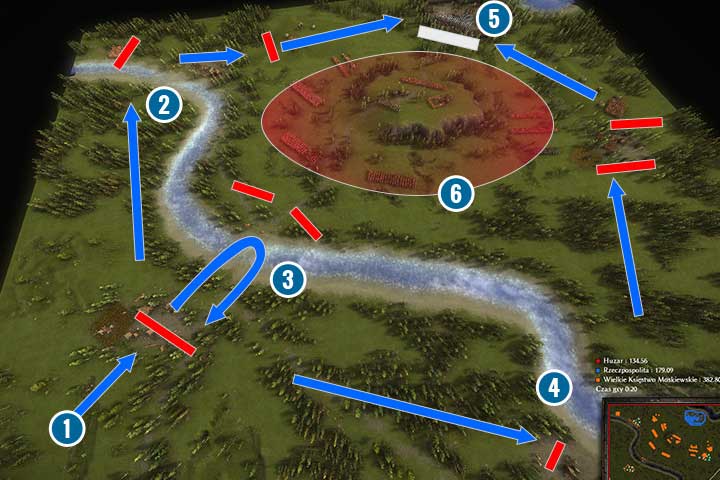 The situation looks as follows - March on Moscow | Cossacks Gain Fame Campaign - Cossacks Gain Fame Campaign - Cossacks 3 Game Guide