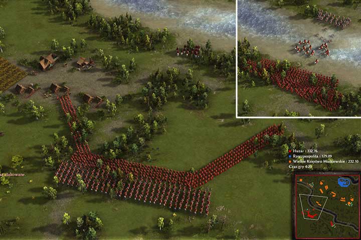 Position your marksmen before the ford after clearing the village - March on Moscow | Cossacks Gain Fame Campaign - Cossacks Gain Fame Campaign - Cossacks 3 Game Guide
