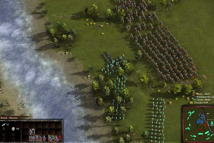 At some point large infantry forces with large number of batteries will position themselves on the other side of the river - The Battle of Khotyn | Cossacks Gain Fame Campaign - Cossacks Gain Fame Campaign - Cossacks 3 Game Guide