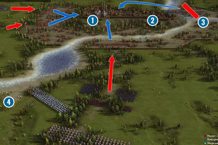 Now you will face a hard mission about defending the city - The Defense of Mogliev - In Distress and Cold, On the Tsars Employ Campaign - Cossacks 3 Game Guide
