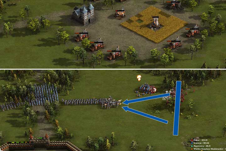 First destroy the forces sieging the city and then conquer the villages on the eastern side of the lake. - War in Livonia - In Distress and Cold, On the Tsars Employ Campaign - Cossacks 3 Game Guide