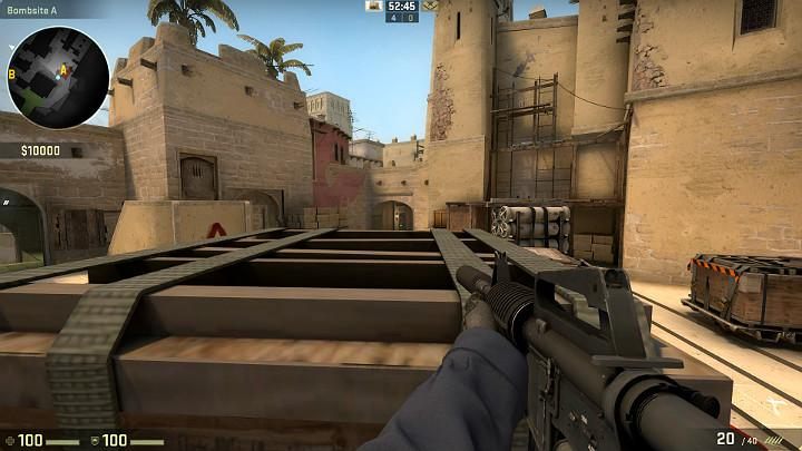 Jump up and let the teammate stand up - Mirage | Tournament maps in CS GO - Tournament Maps in Counter Strike: Global Offensive - CS GO Game Guide