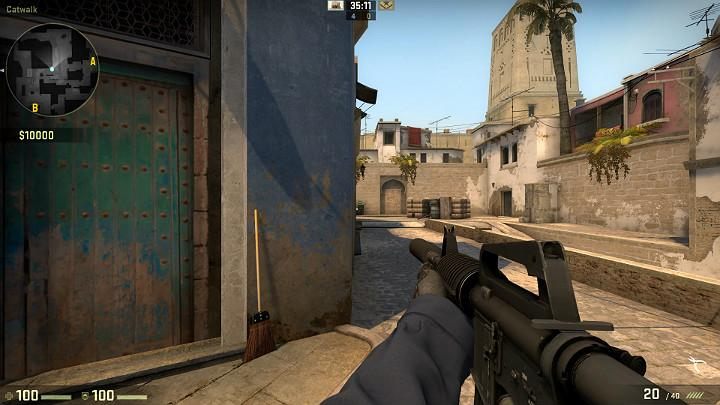 Another point worth checking is the corner of the building, behind which there may be an opponent aiming at the window, or the passage - Mirage | Tournament maps in CS GO - Tournament Maps in Counter Strike: Global Offensive - CS GO Game Guide