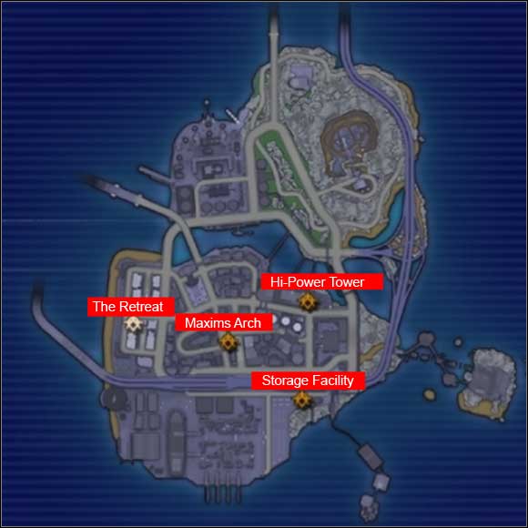 Volk bosses locations - Crackdown: Volk guide - Crackdown: Volk - Crackdown Game Guide