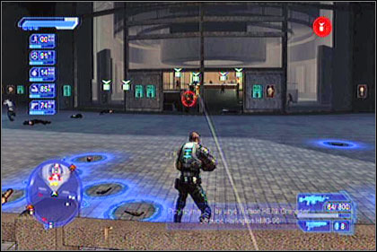 Inside go to the back - Crackdown: Colonel Axton Cowell - Crackdown: Shai-Gen - Crackdown Game Guide