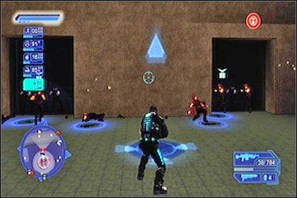 Youll get to the room with few circles on the walls - Crackdown: Colonel Axton Cowell - Crackdown: Shai-Gen - Crackdown Game Guide