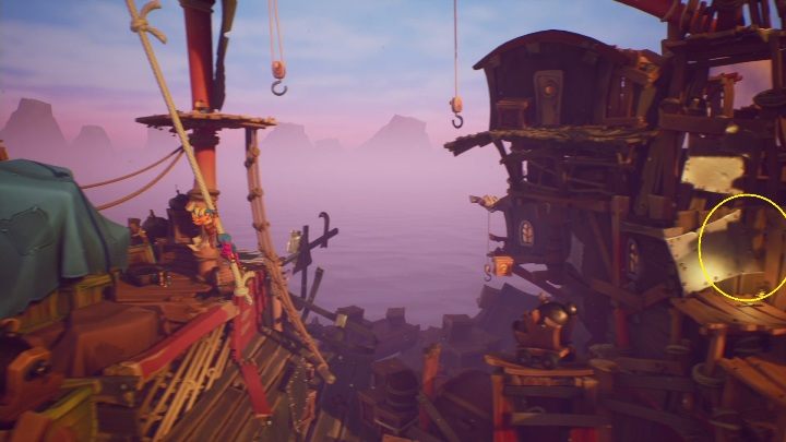 Time to jump off the rope to the other side of the map - Crash 4: Hook, Line and Sinker walkthrough - Salty Wharf, 1717 - Crash 4 Guide, Walkthrough