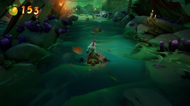 Time for the first boat ride - Crash 4: Jetboard Jetty walkthrough - Salty Wharf, 1717 - Crash 4 Guide, Walkthrough