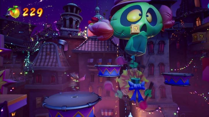 It's time for a very musical part of the map - Crash 4: Off Beat walkthrough - Mosquito Marsh, A Few Days Ago - Crash 4 Guide, Walkthrough