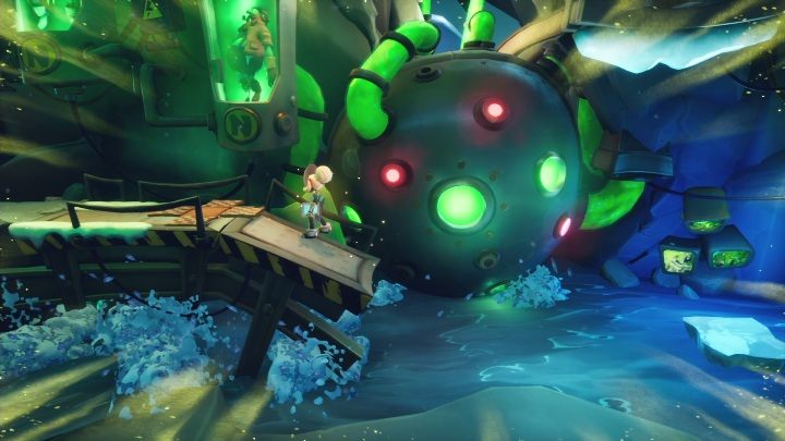 On the other side of the map, there are some time-stopping sequences - Crash 4: Stay Frosty walkthrough - The 11th Dimension - Crash 4 Guide, Walkthrough