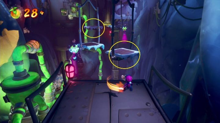 To get across the last platforms you'll have to be smart - Crash 4: Bears Repeating walkthrough - The 11th Dimension - Crash 4 Guide, Walkthrough