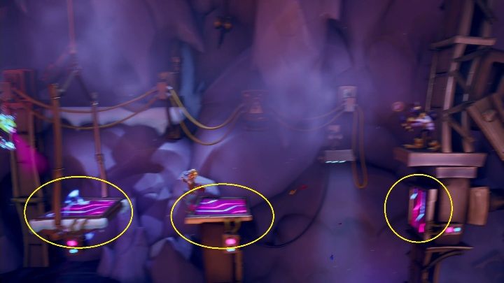 The next part of the sequence involves getting to the top, constantly jumping on platforms under current - Crash 4: Building Bridges walkthrough - The 11th Dimension - Crash 4 Guide, Walkthrough