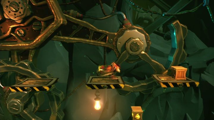 You have to get up on quite stable platforms that move in a specific way - Crash 4: Toxic Tunnels walkthrough - Cortex Island - Crash 4 Guide, Walkthrough