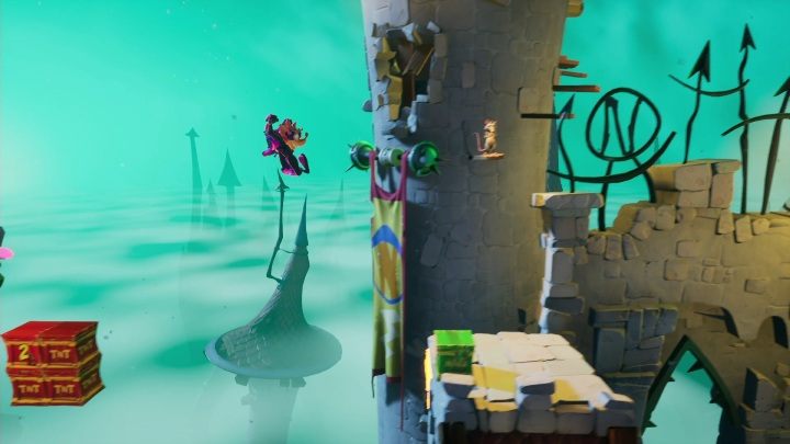 Going forward you will see the introduction to the final stage - Crash 4: Cortex Castle - Cortex Island - Crash 4 Guide, Walkthrough