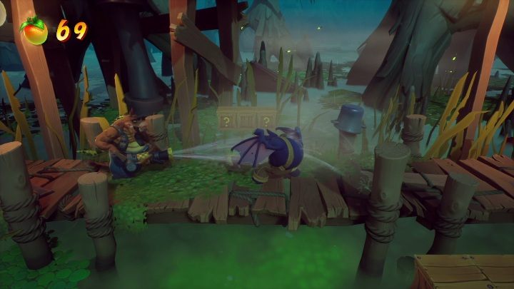 Dingodile doesn't have any special costumes - Crash 4: Dingodile - levels, skills - Characters - Crash 4 Guide, Walkthrough