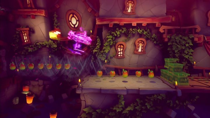 It's worth remembering that when using the mask, you destroy boxes of all types - beware of TNT and Nitro crates, so as not to lose HP - Crash 4: Akano - mask, how to unlock? - Masks - Crash 4 Guide, Walkthrough