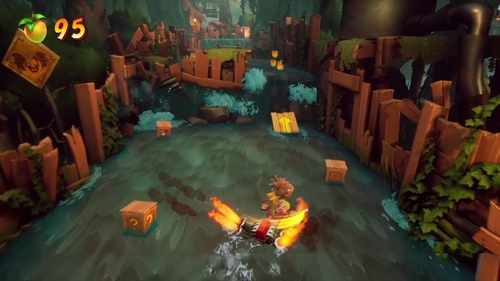 Finish Run It Bayou level - Crash 4: Kupuna-Wa - mask, how to unlock? - Masks - Crash 4 Guide, Walkthrough